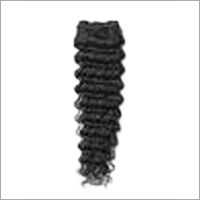 Hand Tied Weft Natural Curly Hair