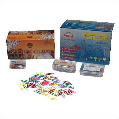 Plastic Coated Colored Gem Clip