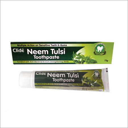 NEEM TULSI TOOTHPASTE 75 GM.