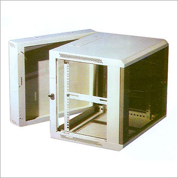Wall Mount Server Cabinet Rack - Steel, Varies Rack Units, Powder Coated | Space Saving, Cable Management, Equipment Cooling