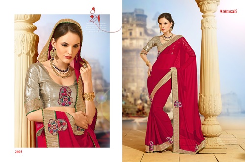 Embroidery Sarees