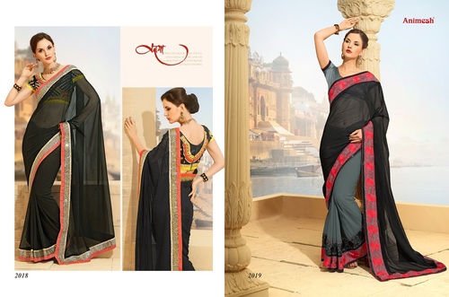 Black Color Sarees