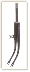Bicycle Fork - Steel 70 cm 27" Wheel, Black, Lightweight Durable Design
