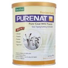 Purenat Goat's Milk Powder - Freeze-Dried 400g Tin Can | Pure Goat Milk, High Nutrition, Easy Digestion, Allergy-Friendly, Suitable All Ages