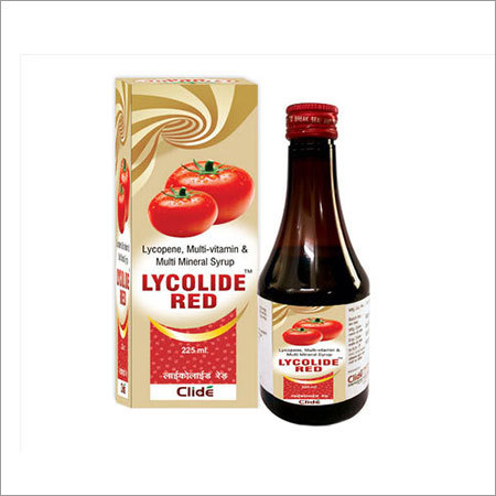 Lycoclide Red Syrup 225 ml.