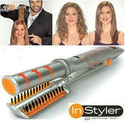 Hair Instyler - Ceramic, 12x3x2 Inches | Easy Styling, Fast Heating, Lightweight Design, Low Maintenance