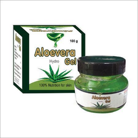 ALOEVERA GEL 100 GM - Aloe Vera Gel With Natural Chlorophyll, Green | Moisturizes Skin, Soothes Skin, Non-Irritating