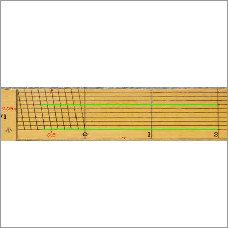 Diagonal Scale Brass