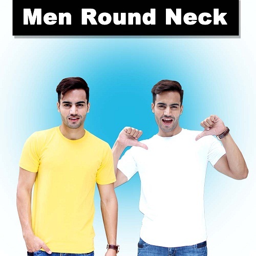 men round neck tshirt