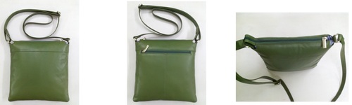 Ladies Green Sling Bag