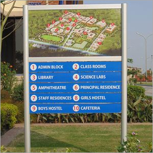 Campus Wayfinding Sign