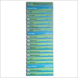 Directory Signage Board