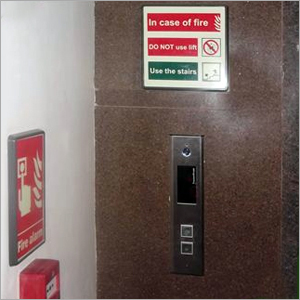 Emergency Evacuation Route Sign