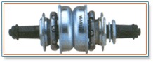 Bicycle BB Cup Axle - Steel, Black Axle, ZP Cups | Durable, Smooth Operation, Easy Installation, BMX Compatible
