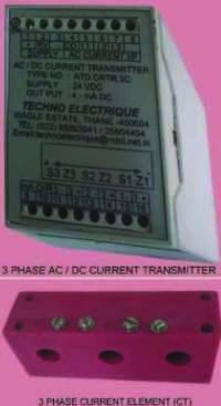 Ac To Dc Current Transmitters - Plastic/metal, 3 Phase Input, 4-20ma Dc Output | Rugged, Corrosion Resistant, Low Power Consumption