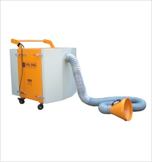 Portable Fume Extractor With Flexible Hose By R. K. ENGG. WORKS PVT LTD.