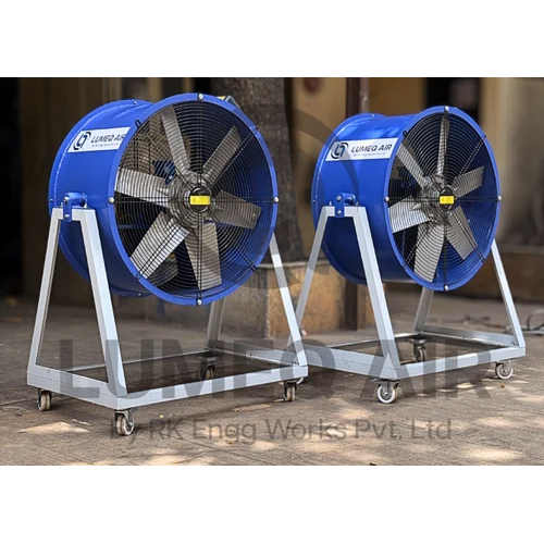 Stand Mounted Man Cooler - Stainless Steel, 220 Volt Ac Power Supply | Automatic Cleaning, Industrial Use, 1 Year Warranty