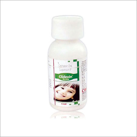 CLIDEXIN Dry Syrup - Cephalexin 125mg/5ml, 30ml Bottle | Oral Antibiotic Suspension, Child-Friendly, Refrigerate After Reconstitution