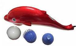 Massager For All Body - ABS Plastic, 25x10x5 cm, 220V | 3 Massage Heads, Portable, Ergonomic Design, Variable Speeds