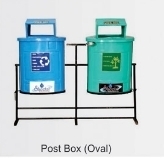 Post Box Oval Bins