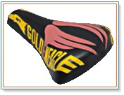 Bicycle Saddle - Plastic Base, 250x150mm, Black Vinyl | Comfort, Durable, Lightweight, Stylish, MTB Use