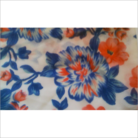 Floral Printed Polyester Fabric