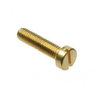 Brass Metric Slotted Cheese Head Machine Screws