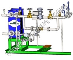 Silver Pharmaceutical Centralized Hot Water System