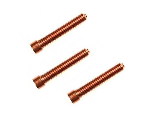 Flat Head Copper Contact Screws