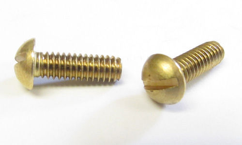 Brass Slotted Screws