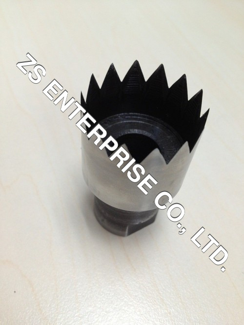 Plastic film 50mm serrated hole punch