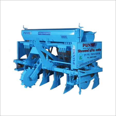 Zero Till Seed Cum Fertilizer Drill Machine