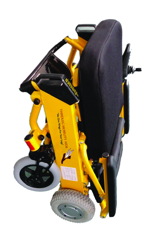 Light weight foldable wheelchair