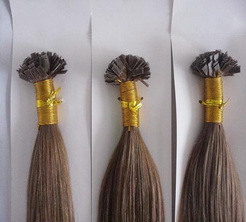 Hair Extensions with Keratin Tip