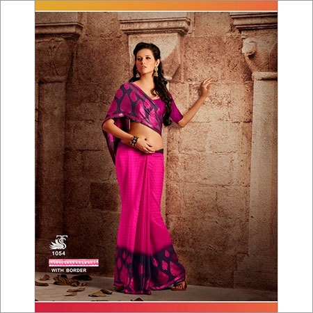 Synthetic sarees