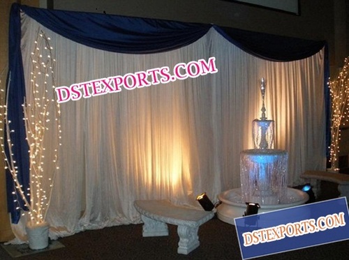 ASIAN WEDDING FOUNTAIN STAGE