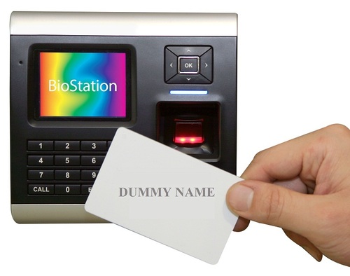 RFID Card Biometric Attendance System