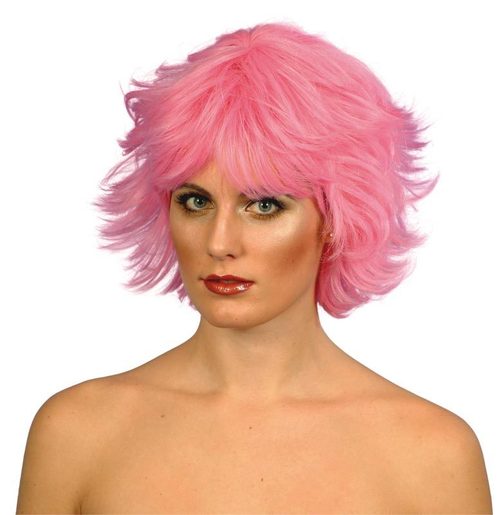 Pink wigs