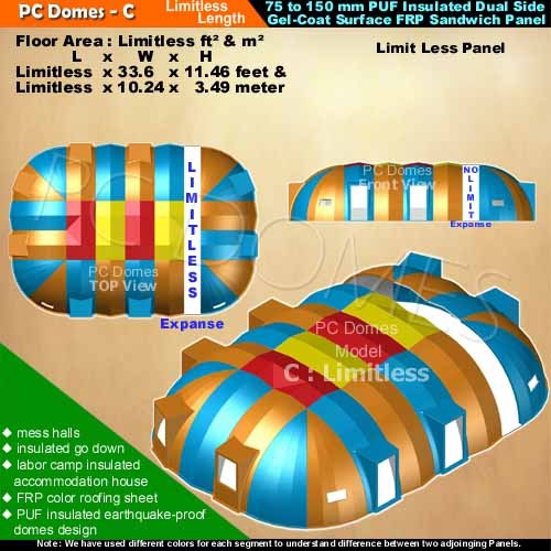 labor camp insulated accommodation house