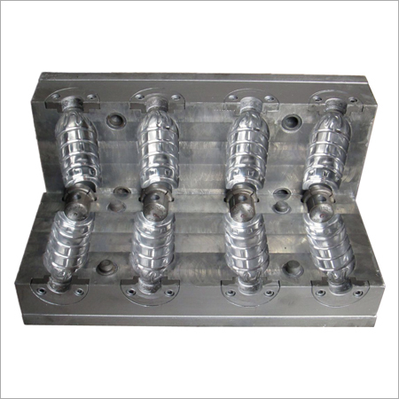 Four Pet Bottle Moulds
