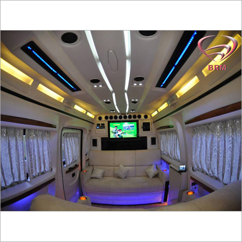 Spacious Luxurious Caravans - Fiber Glass 30x8 feet 10 feet Height | 300hp Engine Luxury Interiors Sleeps 6 Entertainment System Enhanced Privacy
