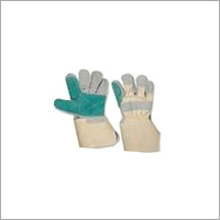 Rubber Coated Leather Gloves