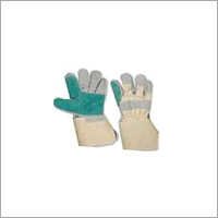 Rubber Coated Leather Gloves