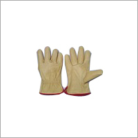 Cow Grain Biaze Leather Driving Gloves