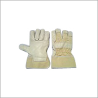 Cow Grain Natural Leather Gloves