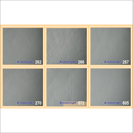 PVC Gypsum Ceiling Tiles