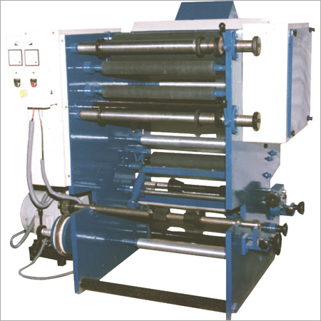 Slitting Machine With Single Color Printing