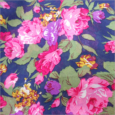 Flower Printed Modal Fabric