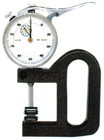 Dial Thick Gauge for Roller Bearing Anvil for Moving Objects