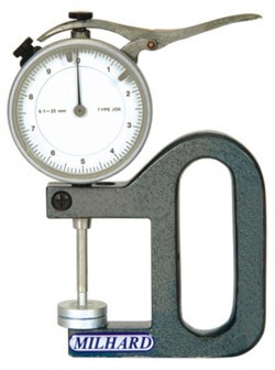 Stainless Steel Low Force Dial Thickness Gauges